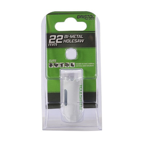 BRISTOL 22mm Bristol Bi-Metal Holesaw 22mm