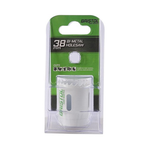 BRISTOL 38mm Bristol Bi-Metal Holesaw 38mm