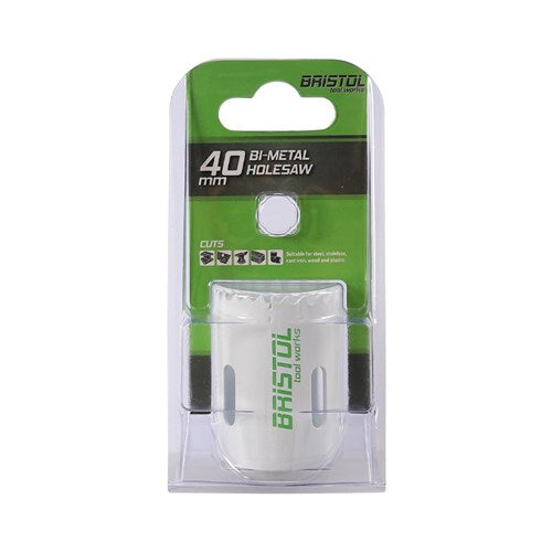 BRISTOL 40mm Bristol Bi-Metal Holesaw 40mm