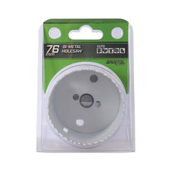 BRISTOL 76mm Bristol Bi-Metal Holesaw 76mm