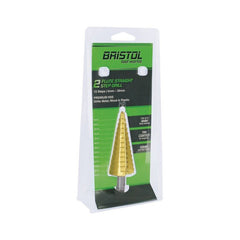 BRISTOL Bristol Step Drill Straight Flute 6-30mm, 13 Step, Carded Bristol