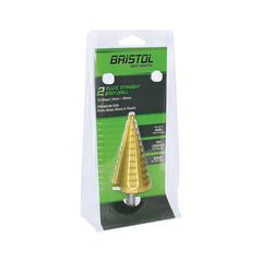 BRISTOL Bristol Step Drill Straight Flute 6-40mm, 12 Step, Carded Bristol