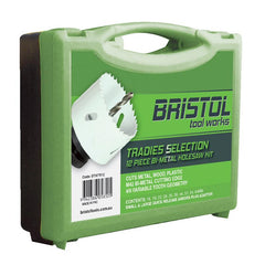 BRISTOL Bristol 12 Piece Tradesman Holesaw Kit Bristol