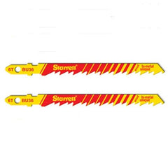 Starrett - Jig Saw Blades - Unified Shank 75mm X 6tpi - Wood (2 PACK) | BU36-2