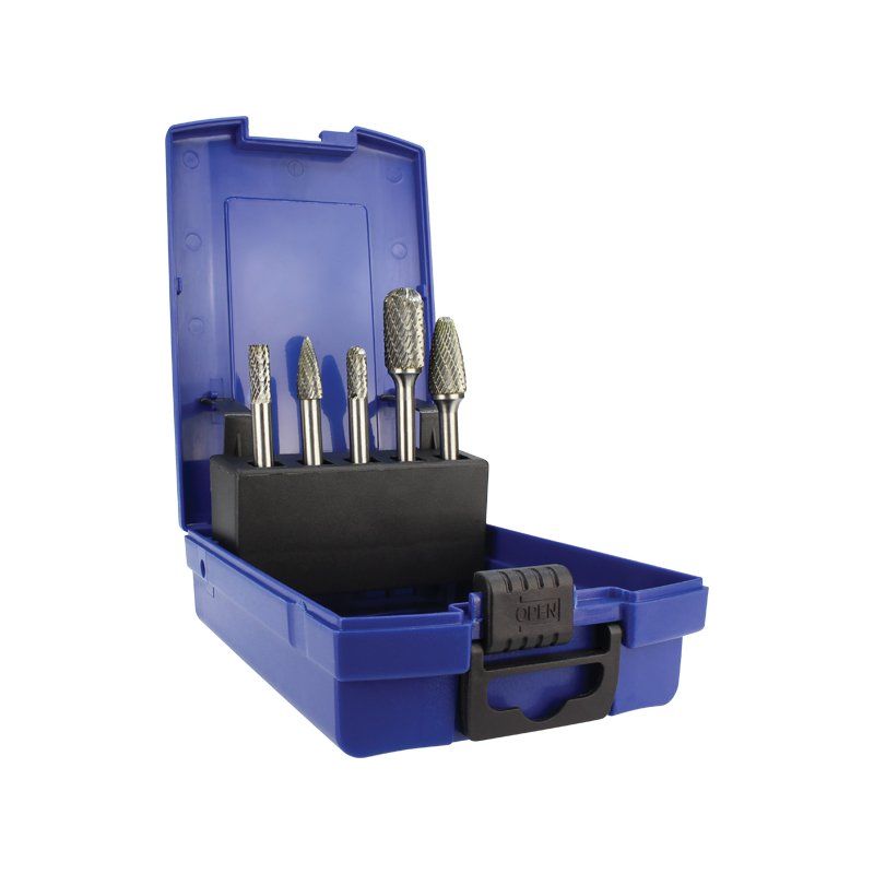 ALPHA 5 Pce Carbide Bur Set SA-1DC, SC-1DC, SF-5DC, SC-5DC, SG-2DC 5pce