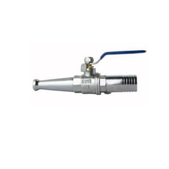 Hardie Hose - Brass B/Valve Nozzle 1/2 | BV-RBN012