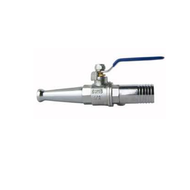 Hardie Hose - Brass B/Valve Nozzle 3/4 | BV-RBN020