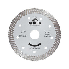 Austsaw/Boxer - 115mm (4.5in) Diamond Blade Boxer Ultra Thin - 22.2mm Bore - Ultra Thin Austsaw/Boxer