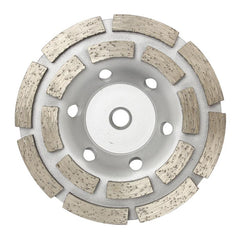Austsaw/Boxer - 103mm (4in) Diamond Cup Wheel Boxer Double Row - M10 Thread Bore - Double Row Austsaw/Boxer