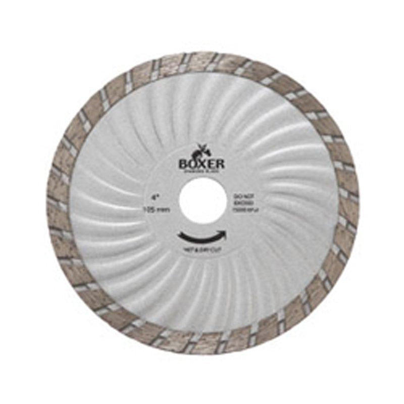 Austsaw/Boxer - 103mm (4in) Diamond Blade Boxer Super Turbo Wave - 16mm Bore - Super Turbo Austsaw/Boxer