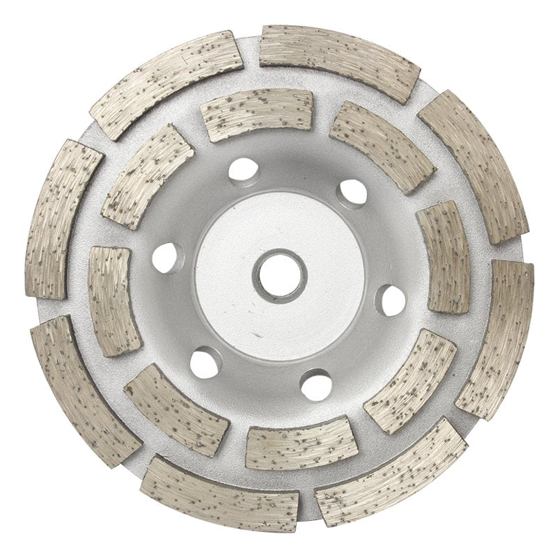 Austsaw/Boxer - 125mm (5in) Diamond Cup Wheel Boxer Double Row - M14 Thread Bore - Double Row Austsaw/Boxer