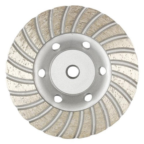 Austsaw/Boxer - 125mm (5in) Diamond Cup Wheel Boxer Turbo Row - M14 Thread Bore - Turbo Row Austsaw/Boxer