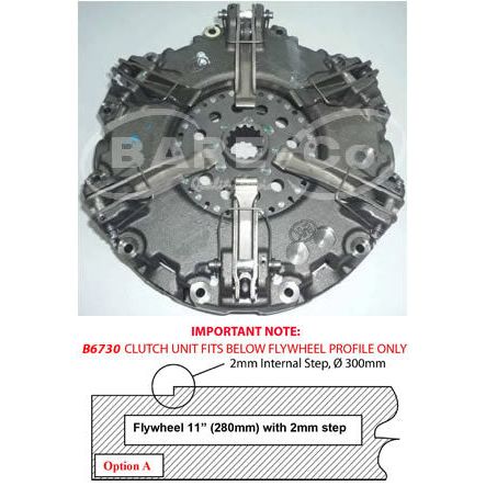 Bare-Co - CLUTCH=FIAT 11"ORGANIC=5145713 | B 6730