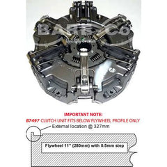 Bare-Co - DUAL CLUTCH=NH TN70/TN75/TN85 | B 7497