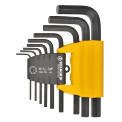 Beargrip - Hex Key Set 9 pce 1/16"-3/8" | BG-1246