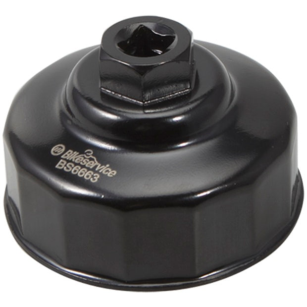 Bikeservice - Cup Oil Filter Wrench 68mm-14F | BS6663
