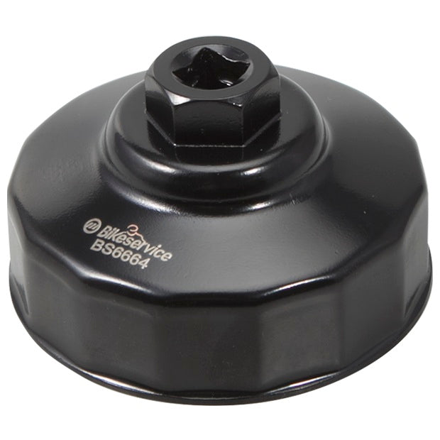 Bikeservice - Cup Oil Filter Wrench 74mm-15F | BS6664