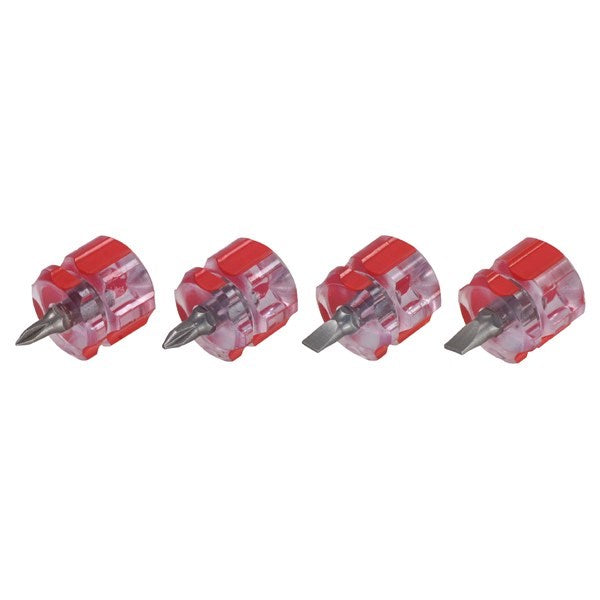 Bikeservice - Screwdriver Set Stubby 4pc | BS9621