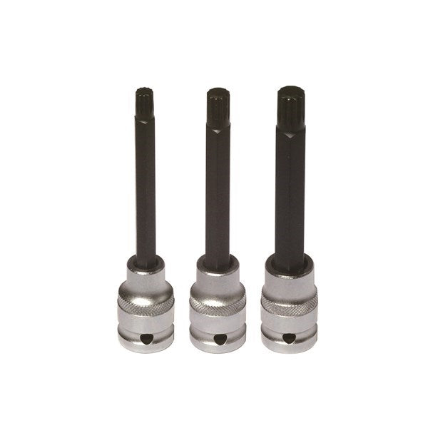 Bikeservice - Front Fork Spline Bit Socket Set 3pc | BS9732