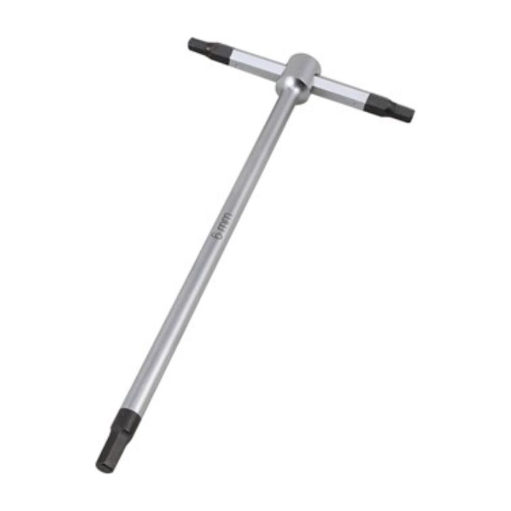 Bikeservice - T Handle Hex Wrench 6 x 210mm | BSG01685-08