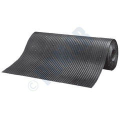 AIP - Rubber Matting Black Natural Fine - 3.5mm X 1200mm Mtr | 75-600-020020-cut | RIB31200