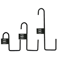 Rally - Pergola Hook Square, Black - 225mm | GSORHKB225SQ