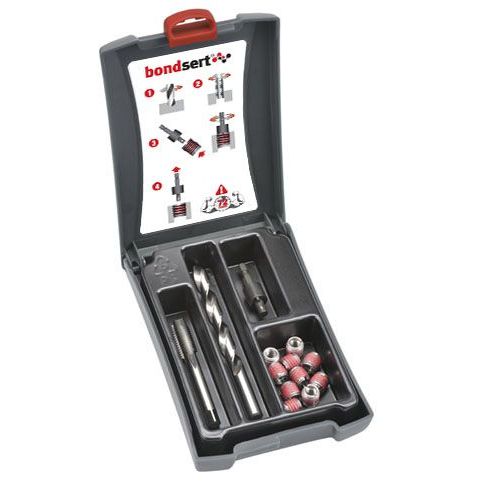 Bondsert stainless steel threaded insert kit