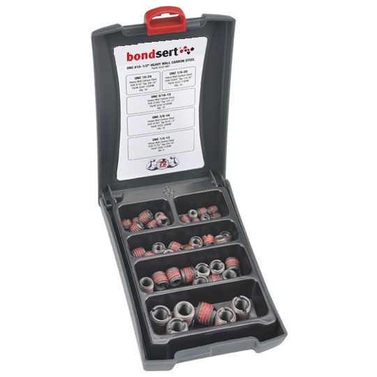 Bondsert threaded insert range kit