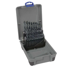 Bordo - 1/16-3/8" 21 Piece Black HSS Jobber Set ABS Case | 2000-F2