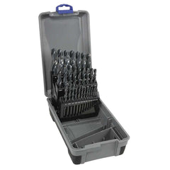 Bordo - 1/16-1/2" 29 Piece Black HSS Jobber Set ABS Case | 2000-F3