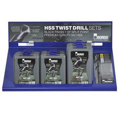 Bordo -  Metric Black Jobber Drill Set - Drillset Rack Merchand | 2003-DS2