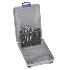 Bordo - 12 Piece Black HSS Jobber Set In Abs Plastic Case | 2003-M1