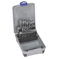 Bordo - 19 Piece Black HSS Jobber Set In Abs Plastic Case | 2003-M2