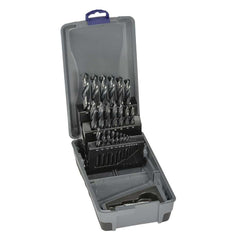 Bordo - 25 Piece Black HSS Jobber Set In Abs Plastic Case | 2003-M3