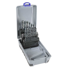 Bordo - 25 Piece Black HSS Jobber Set in ABS Plastic Case | 2003-M6