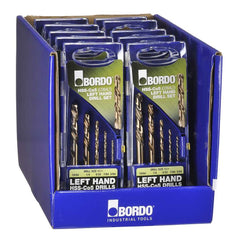 Bordo - HSS-Co5 (Cobalt) Left Hand Jobber Drill Set | 2005-S1