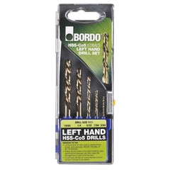 Bordo - HSS-Co5 (Cobalt) Left Hand Jobber Drill Set | 2005-S1