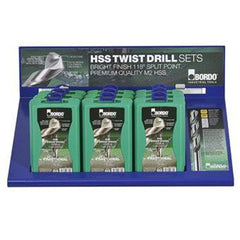 Bordo -  Fractional Bright Jobber Drill Set - Drillset Rack Mer | 2006-DS3