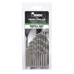 Bordo - 13 Piece Bright HSS Jobber Refill Set | 2006-F1S