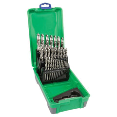 Bordo - 1/16-1/2" 29 Piece Bright HSS Jobber Set in ABS Plastic | 2006-F3