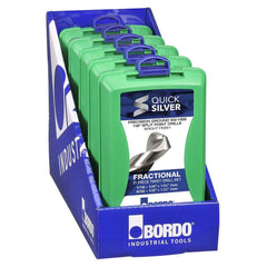 Bordo - 1/16-1/2" 21 Piece Bright HSS Jobber Set in ABS Plastic | 2006-F5