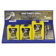 Bordo -  Metric Bright Jobber Drill Set - Drillset Rack Merchan | 2007-DS2