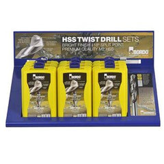 Bordo -  Metric Bright Jobber Drill Set - Drillset Rack Merchan | 2007-DS3
