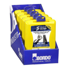 Bordo - 19 Piece Bright HSS Jobber Set In Abs Plastic Case | 2007-M2