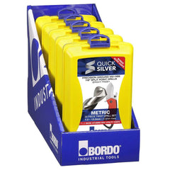 Bordo - 25 Piece Bright HSS Jobber Set Bonus Stubbie Folding Knife | 2007-M3-C18