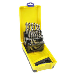 Bordo - 25 Piece Bright HSS Jobber Set in ABS Plastic Case | 2007-M3