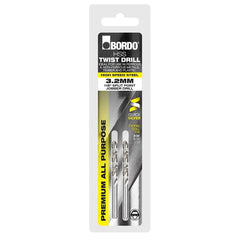 Bordo - 2.90mm Bright HSS Jobber - 2Pk Clam | 2007-2.90S