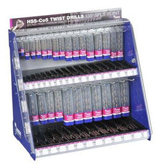 Bordo -  Fractional Cobalt Jobber Drill - Bulk Benchtop Merchan | 2010-D2