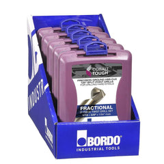 Bordo - 1/16-3/8" 21 Piece HSS Cobalt Drill Set ABS Case | 2010-F2