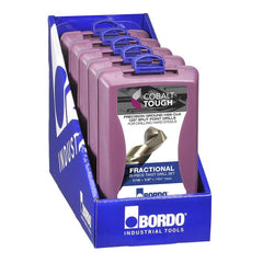 Bordo - 1/16-1/2" 29 Piece HSS Cobalt Drill Set ABS Case | 2010-F3